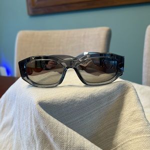 Authentic Versace Sunglasses VE4361 311/6G Gry Rcg Frm. No case. 4 sm scratches